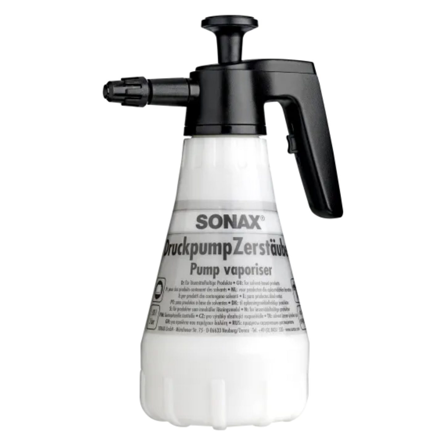 SONAX Druckpumpzerstäuber lösemittelbeständig - 1l