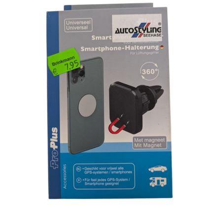 PROPLUS Magnet-Smartphonehalter – Universal für Lüftungsgitter