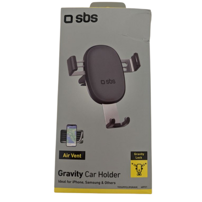 SBS Smartphone-Halterung Gravity Car Holder – Universal für Lüftungsgitter