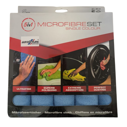 5in1 Universal Mikrofasertuch Set