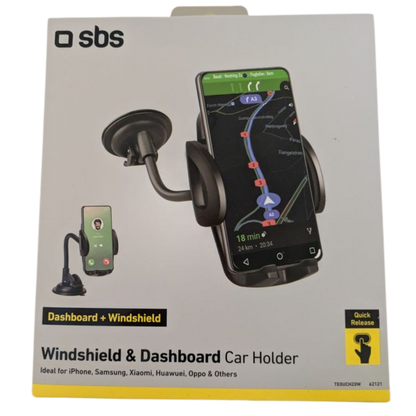 SBS Handyhalterung mit Saugnapf - Windshield Dashboard Car Holder