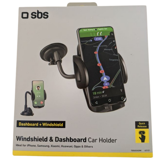 SBS Handyhalterung mit Saugnapf - Windshield Dashboard Car Holder