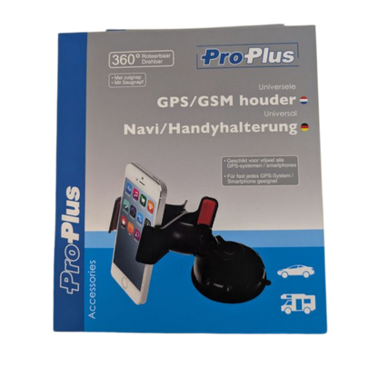 ProPlus Universal Navi- & Handyhalterung mit Saugnapf