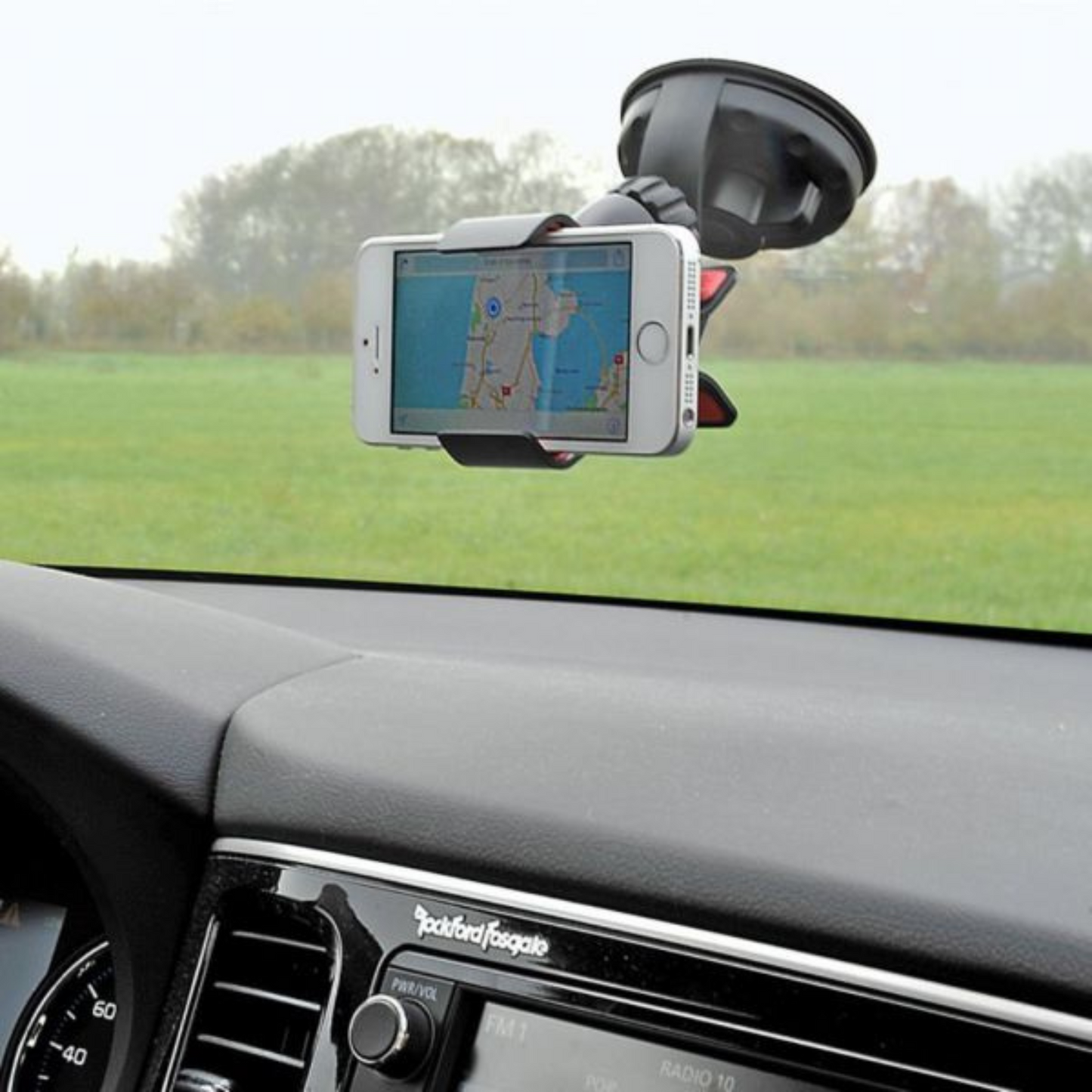 ProPlus Universal Navi- & Handyhalterung mit Saugnapf
