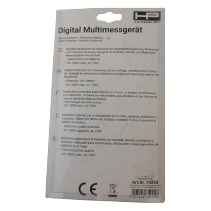 Digital Multimessgerät – Kompakt, präzise, vielseitig