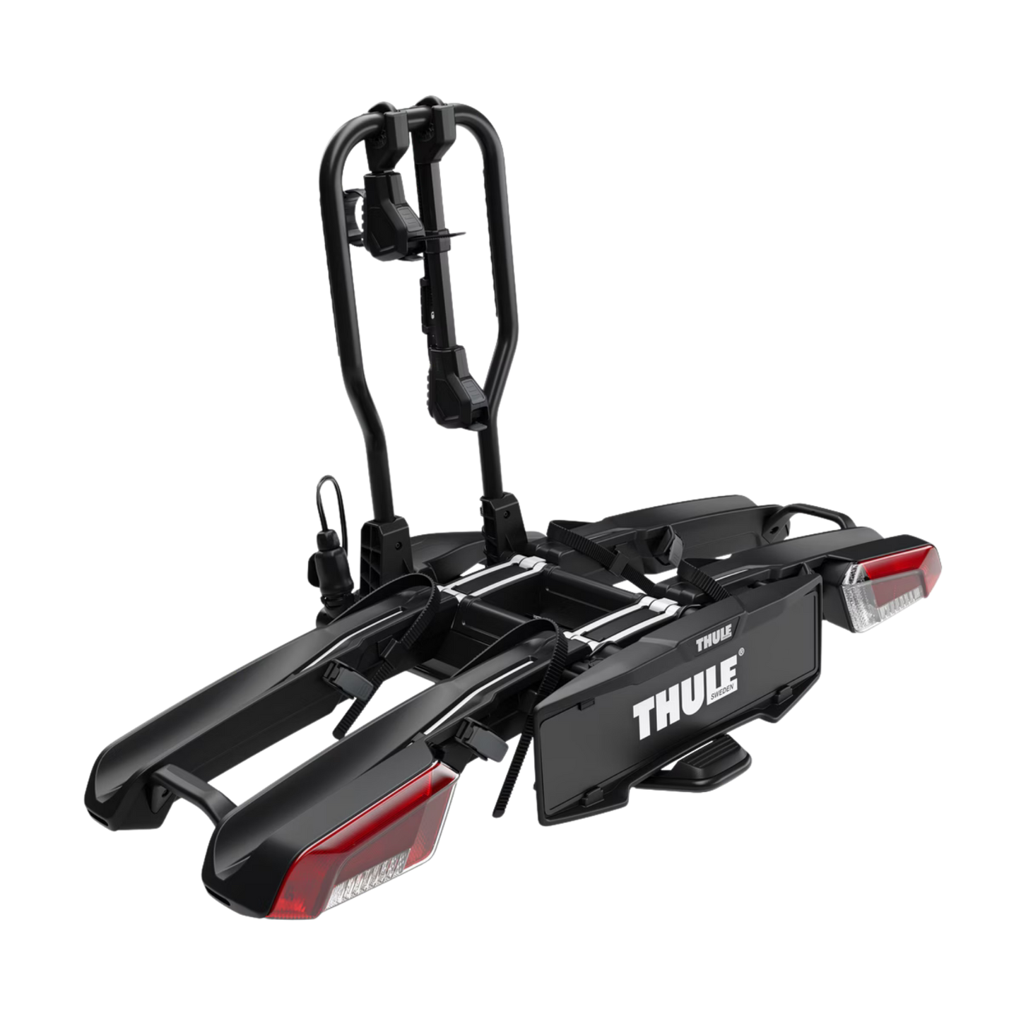 Thule EasyFold 3 für 2 Fahrräder – Kompakter Premium-Fahrradträger mit maximalem Komfort