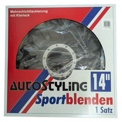 Sportblenden Alicante 15”  – Mattschwarz