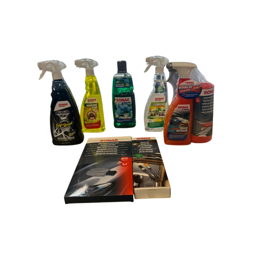 SONAX Wasch-Set „Profi Pflege“ – Grit Guard Eimer Bundle