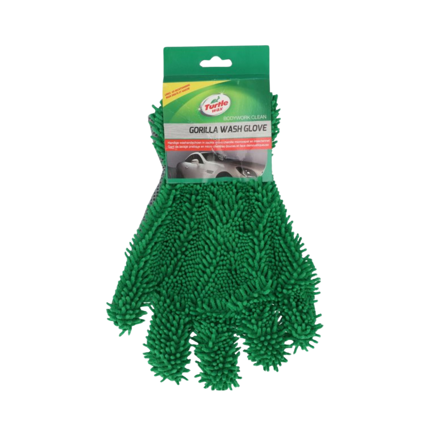 Turtle Wax – Gorilla Waschhandschuh mit Doppelwirkung