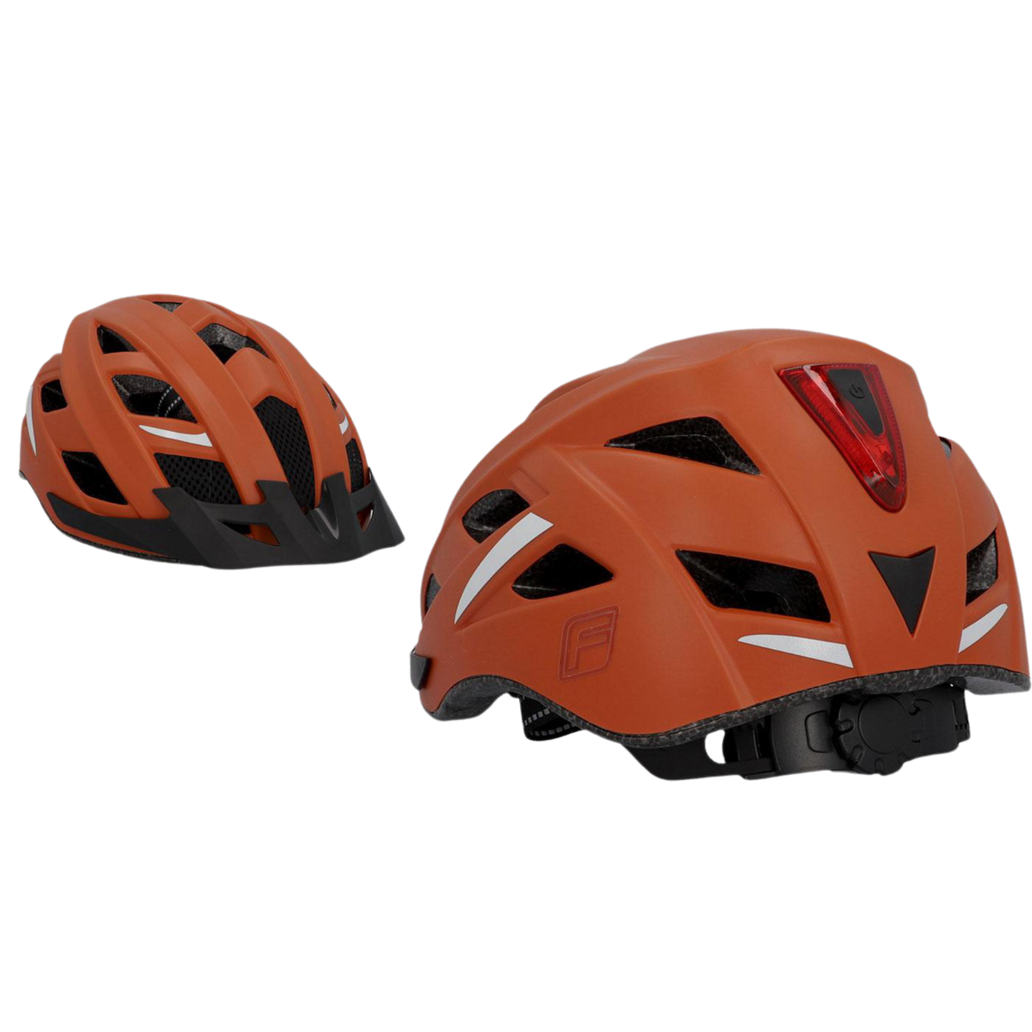 FISCHER Urban Plus Miami S/M Fahrradhelm 52-59cm Rostbraun