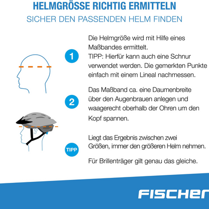 FISCHER Urban Plus Dallas S/M Fahrradhelm 52-59cm Beige