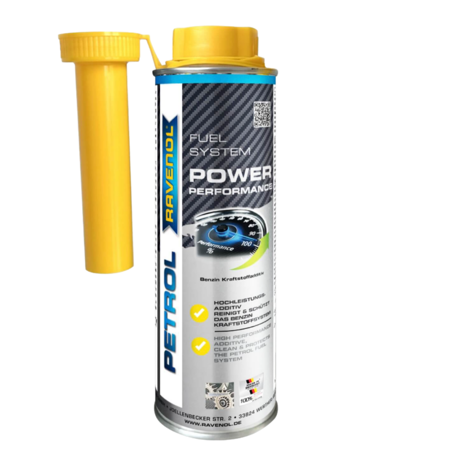 RAVENOL Petrol Power Performance – Kraftstoffadditiv für Benzinmotoren 300ml