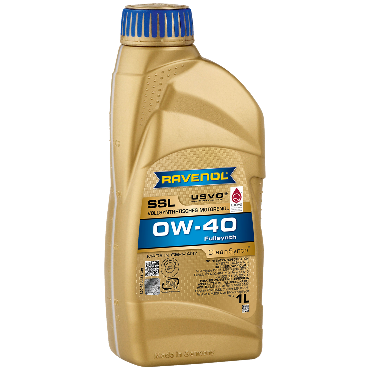 RAVENOL SUPER SYNTHETIK ÖL SSL SAE 0W-40