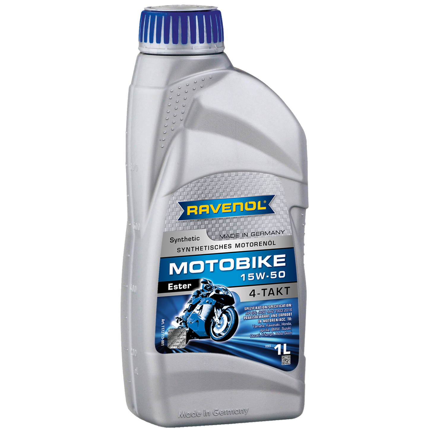 RAVENOL Motobike 4-T Ester SAE 15W-50