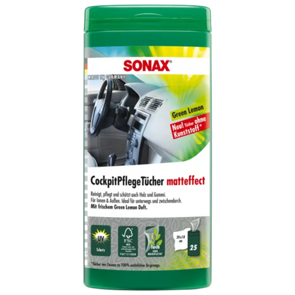 SONAX Cockpitpflegetücher Matteffect Box