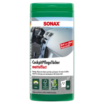 SONAX Cockpitpflegetücher Matteffect Box