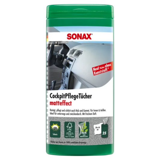 SONAX Cockpitpflegetücher Matteffect Box